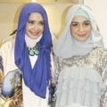 Zaskia dan Shireen Sungkar di Pembukaan Miss Moz Moslem Center Surabaya