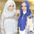 Shireen dan Zaskia Sungkar di Pembukaan Miss Moz Moslem Center Surabaya