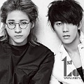 CNU dan Gongchan B1A4 di Majalah 1stLook Edisi Juni 2013