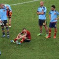 Kesedihan Para Pemain Spanyol Setelah Gagal Raih Juara Piala Konfederasi 2013