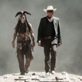 Johnny Depp dan Armie Hammer di Film 'The Lone Ranger'