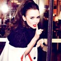 Lily Collins di Majalah Glamour Edisi Juli 2013