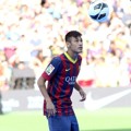 Aksi Neymar Saat Diperkenalkan Sebagai Pemain Baru Barcelona