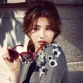 Suzy miss A di Majalah Harper's Bazaar Edisi Agustus 2013