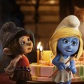 Vexy, Smurfette dan Hackus Menyiapkan Kue Ulang Tahun