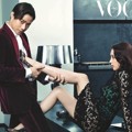 Chun Jung Myung dan Kim Min Jung di Majalah Vogue Edisi Oktober 2013