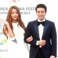 Subin Dal Shabet dan Oh Sang Jin di Red Carpet Korean Drama Awards 2013
