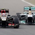 Romain Grosjean Berhasil Mendahului Lewis Hamilton
