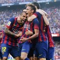 Neymar Rayakan Kemenangan Bersama Tim Barcelona
