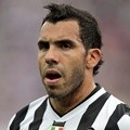 Carlos Tevez di Pertandingan Serie A ACF Fiorentina VS Juventus