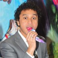 Giring Ganesha Saat Jumpa Pers Film 'Paddle Pop Dinoterra'