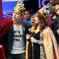 Ayu Ting Ting dan Raffi Ahmad di Acara Musik 'Dahsyat'