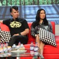 Anang Hermansyah, Ahmad Dhani dan Titi Dj di Jumpa Pers 'Indonesian Idol 2014'