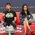 Anang Hermansyah, Ahmad Dhani dan Titi Dj di Jumpa Pers 'Indonesian Idol 2014'
