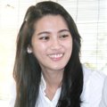 Alyssa Soebandono Saat Menggelar Jumpa Pers di Kebon Jeruk, Jakarta Barat