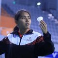 Nitya Krishinda Maheswari Latihan Sebelum Laga Korea Open Super Series 2014
