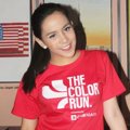 Angelica Pieters Saat Jumpa Pers 'The Color Run 2014'