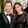 Matthew McConaughey dan Camila Alves di Red Carpet Golden Globe Awards 2014
