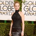 Uma Thurman di Red Carpet Golden Globe Awards 2014