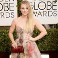 Kaley Cuoco di Red Carpet Golden Globe Awards 2014