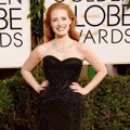 Jessica Chastain di Red Carpet Golden Globe Awards 2014