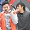 Kiki dan Aldi Coboy Junior Saat Tampil di Acara 'Musik Sore Seru'