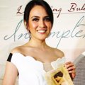 Shandy Aulia Saat Peluncuran Buku 'Incomplete'