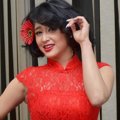 Dewi Persik Saat Ditemui di Studio 3 MNCTV