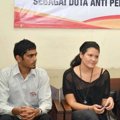 Melanie Subono Saat Dipilih Menjadi Duta Anti Perbudakan