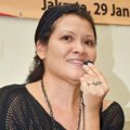 Melanie Subono Saat Dipilih Menjadi Duta Anti Perbudakan