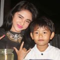 Dewi Persik Saat Acara 'Kami Masih Peduli'