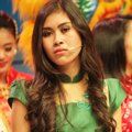 Syahnaz Sadiqah di Acara 'Dahsyat'