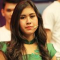 Syahnaz Sadiqah di Acara 'Dahsyat'