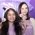 Khansa Athaya dan Pamela Bowie di Premiere Film '7 Misi Rahasia Sophie'