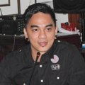 Enda Ungu Saat Mendatangi Gedung Palang Merah Indonesia