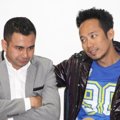 Raffi Ahmad dan Denny Cagur Saat Jumpa Pers Acara Baru Trans TV