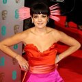 Lily Allen di Red Carpet BAFTA Awards 2014