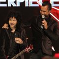 Dul Jaelani dan Ahmad Dhani di Konser 'Masterpiece'