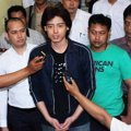 Roger Danuarta Saat Berikan Keterangan Pada Wartawan