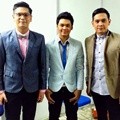 Petra Sihombing, Mikha Angelo dan Donnie Sibarani di Belakang Panggung
