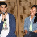 Gandhi Fernando dan Tara Basro di Jumpa Pers Film 'The Right One'