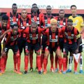 Tim Persipura Jayapura Saat Laga Melawan Churchill Brothers di AFC Cup 2014