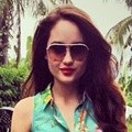 Cinta Laura Menikmati Alam Bali