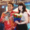 Dwiki Dharmawan dan Ita Purnamasari di Peluncuran Album 'Collaborating Harmony'