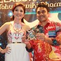 Nindy dan Dwiki Dharmawan di Peluncuran Album 'Collaborating Harmony'