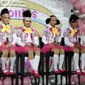 D'Jollies Saat Menggelar Jumpa Pers di Kawasan Sudirman, Jakarta