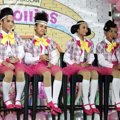 D'Jollies Saat Menggelar Jumpa Pers di Kawasan Sudirman, Jakarta