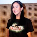 Happy Salma di Jumpa Pers 'Wayang Orang Rock Ekalaya'