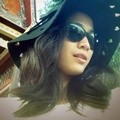 Fanny Fabriana di Depan Samosir Villa Resort