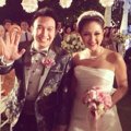 Pernikahan Augie Fantinus dan Adriana Bustami